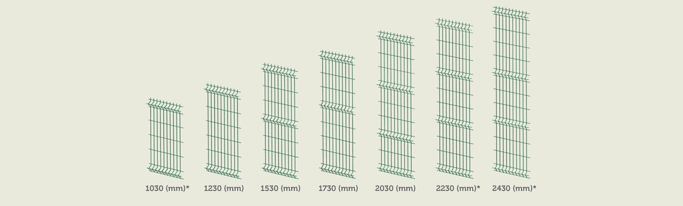 3D Welded Mesh Fence