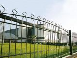 Arch Top Double Wire Mesh Fence